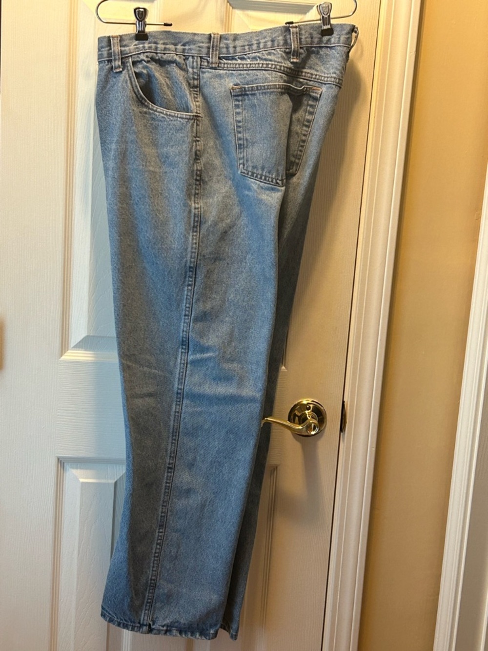 RUSTLER Blue Jeans 42” x 30” - Picture 3 of 8
